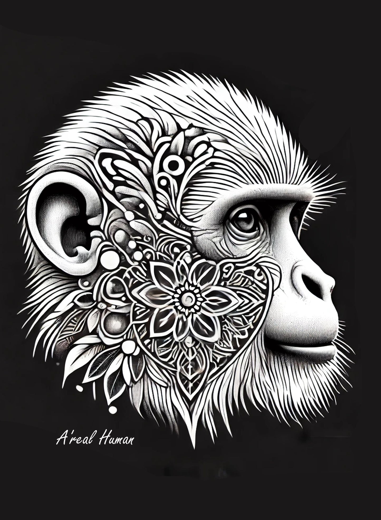 Good Luck Monkey by A' real Human